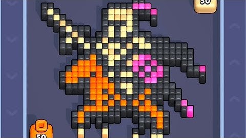 Pixel flow level 71 Walkthrough Solution 