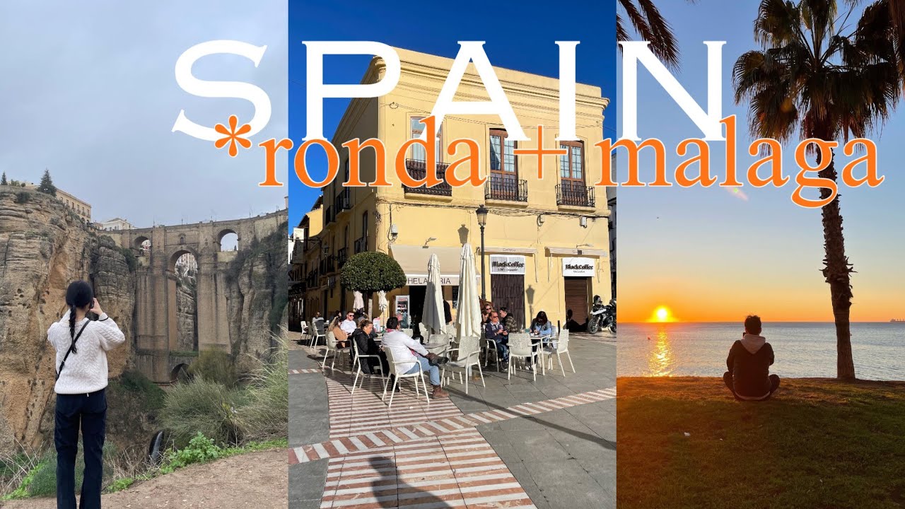 vlog. 스페인 ep2 - 론다 / 말라가. 론다에서 1박 2일. 론다에서 소꼬리찜 안먹으면 바보야 바보. 말라가 피카소 미술관. 그리고 일출 사냥꾼들.