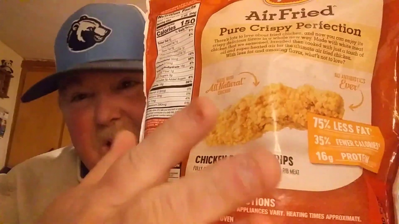 tyson air fried chicken review - YouTube