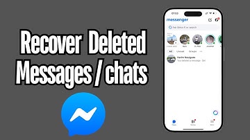 How to Recover Deleted Chats/Messages On Messenger (2025 Recovery Guide)