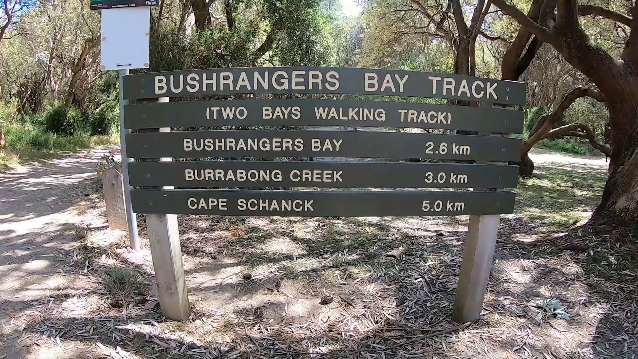 bushrangers bay, victoria australia summer january 2020, walking hiking ...