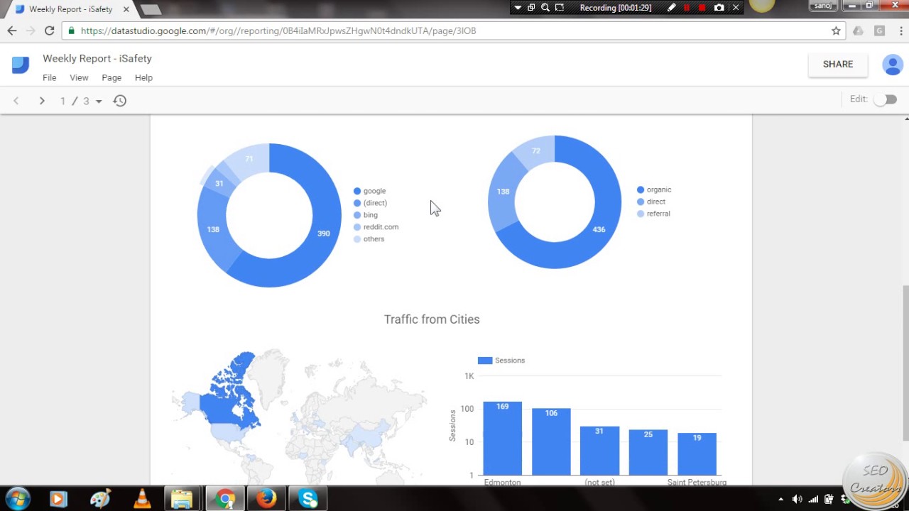 how to download a pdf report from google data studio youtube