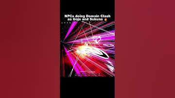 NPC GOJO VS NPC SUKUNA DOMAIN CLASH IS CRAZY 🔥🔥😭 |  Jujutsu Shenanigans Roblox