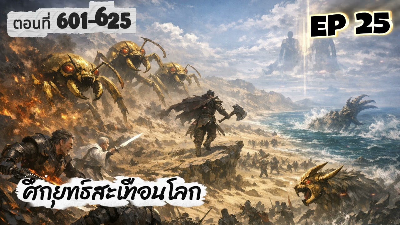 ตอนที่ 601-625 ศึกยุทธ์สะเทือนโลก Global Martial Arts\“กินของเขาแล้วปากนิ่ม รับของเขาแล้วมือสั้น!!