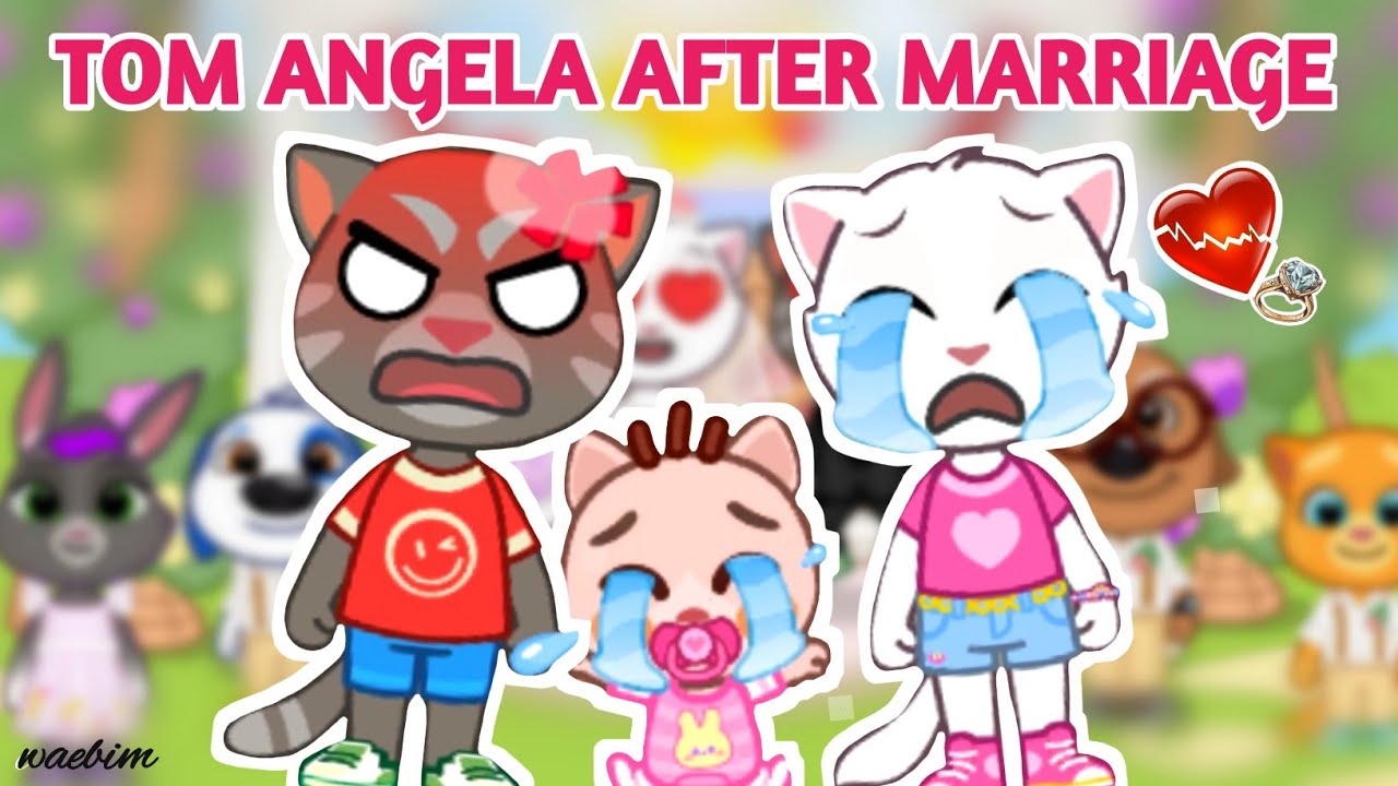 My Talking Tom Friends World - ANGELA AND TOM AFTER MARRIAGE