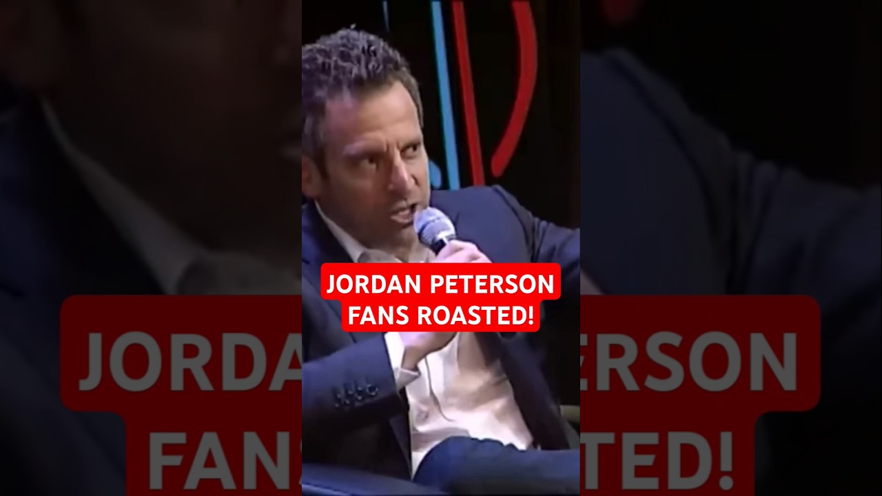SAM HARRIS ROASTS JORDAN PETERSON FANS! 