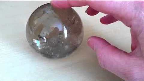Smokey Quartz Sphere - Grade AAA Quartz 43mm 'EMILIE'