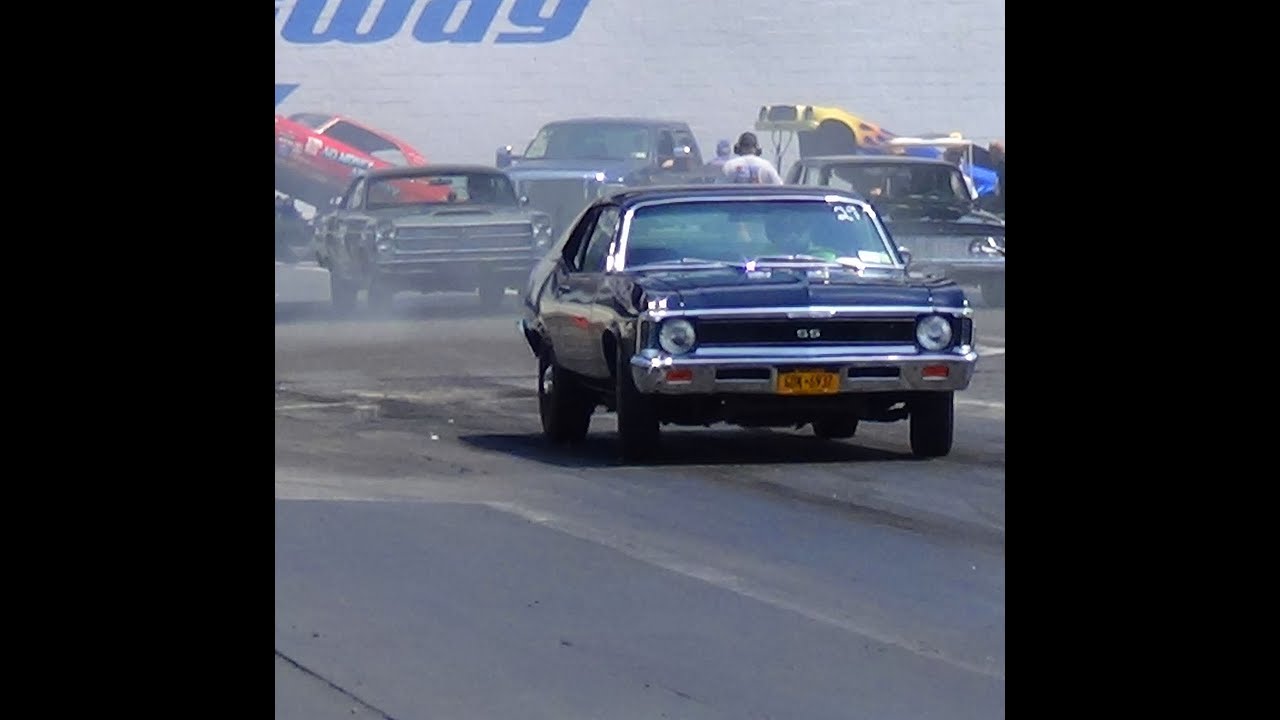 Muscle Cars Old Time Drags Etown Raceway Park 72615 YouTube