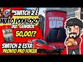 Gearbox Surpresa com o Switch 2 + Hogwarts por R$ 50 e Forza com Gatilhos!