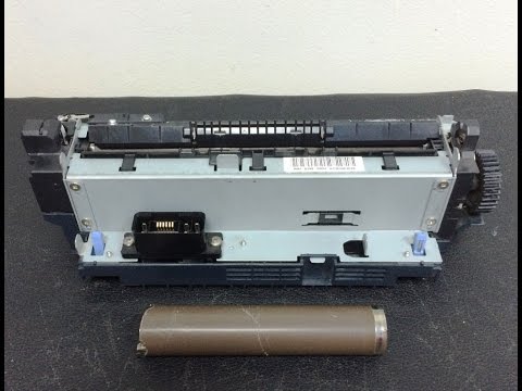 How to replace Fuser Film Sleeve: Fuser Assembly RM1-8396 220V