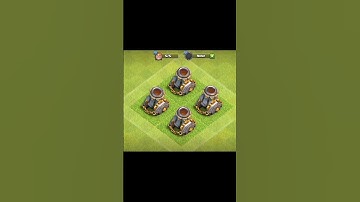 3d Animation 1 to max mortar #coc #shorts