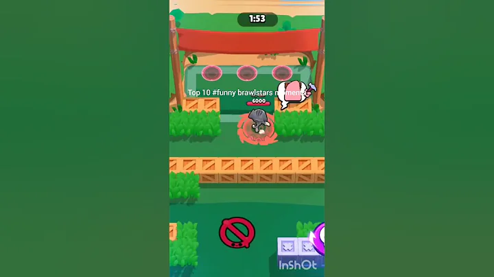 top 10 #funny moments in brawlstars #brawlstars chicken gun