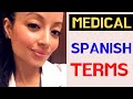 MEDICAL SPANISH TERMS FOR HEALTHCARE PROFESSIONALS: English to Spanish