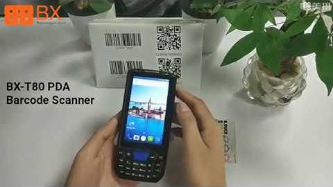 BX T80 PDA  barcode scanner