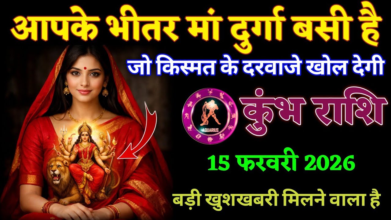 कुंभ राशि वालों आपके भीतर मां दुर्गा बसी है जो आपकी किस्मत बदल देगी। Kumbh Rashi