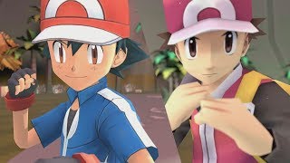 Ash vs Red (Pokémon) 3D animation