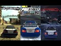 NFS BMW M3 GTR - Most Wanted, Carbon and Prostreet