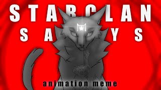 (TW) HEAVEN SAYS MEME // warriors oc // 500 sub special
