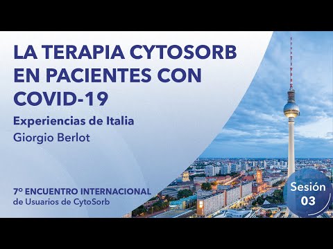 Experiencias de Italia | Giorgio Berlot | 7o Encuentro Internacional de Usuarios de CytoSorb | 2020