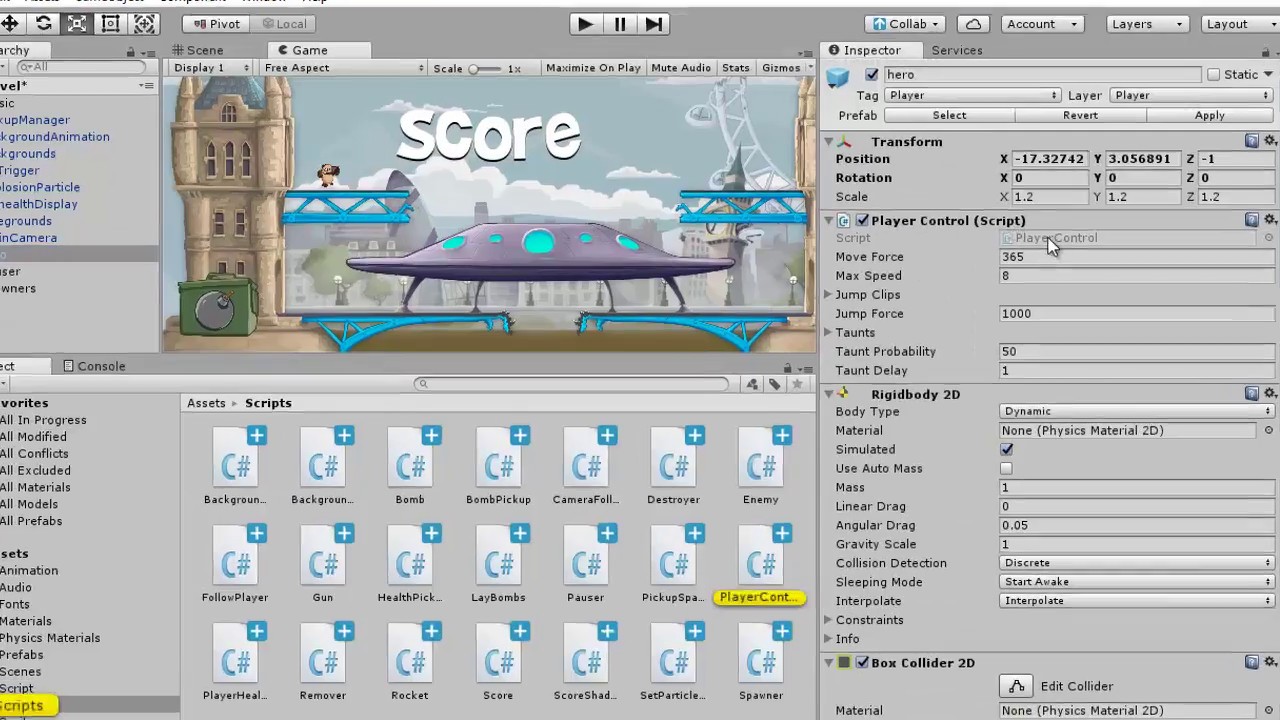 rewind time 2D - Devolver el tiempo 2D Unity 3D - YouTube