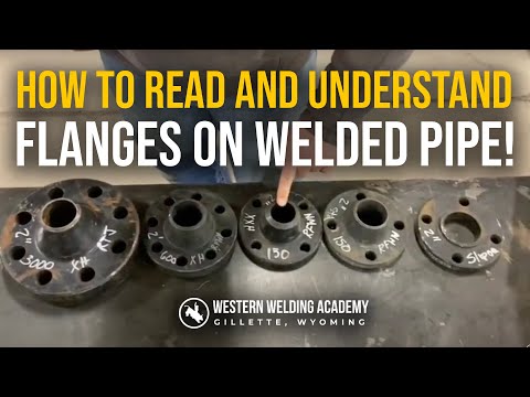 How to read and understand flanges on welded pipe!