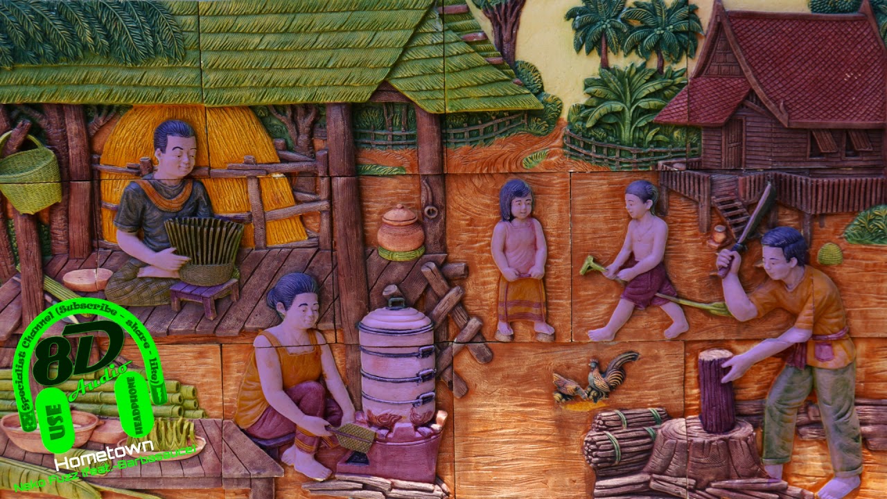 Neko Fuzz - Hometown (feat.-Barbasauce) | [♫ 8D audio 🎧]