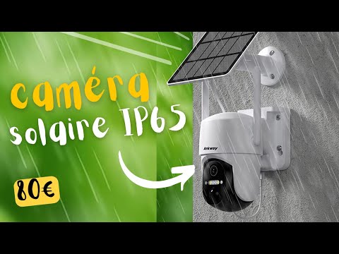 🚨 Installation et configuration de la CAMERA extérieure sans fil avec PANNEAU SOLAIRE Ankway ASC005