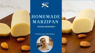 Homemade Marzipan Recipe in 5 mins - Marzipan Recipe