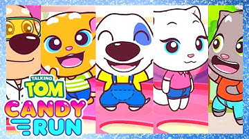 [CORRIDA INCRÍVEL] Talking Tom Candy Run Gameplay Walkthrough [iOS/Android Games] - Talking Tom