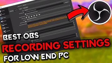 ➢OBS Lagging When Recording\Streaming | OBS Best Settings For LOW-END PC | OBS Lag Fix | 2022 |
