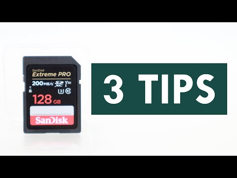 Sandisk Extreme Pro SDXC: unboxing and 3 tips before you buy - YouTube
