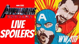 AVENGERS: ENDGAME SPOILER REVIEW LIVE!!!!!!!