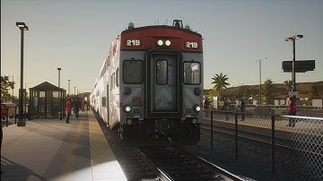 Train Sim World 3 PS5 Peninsula Corridor Operating Express Service Train 313 to San Francisco Part 1