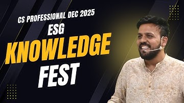 CS Professional| ESG | Knowledge Reward Fest Announcement | December 25