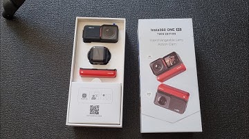 Insta360 ONE RS Twin Edition unboxing and first look