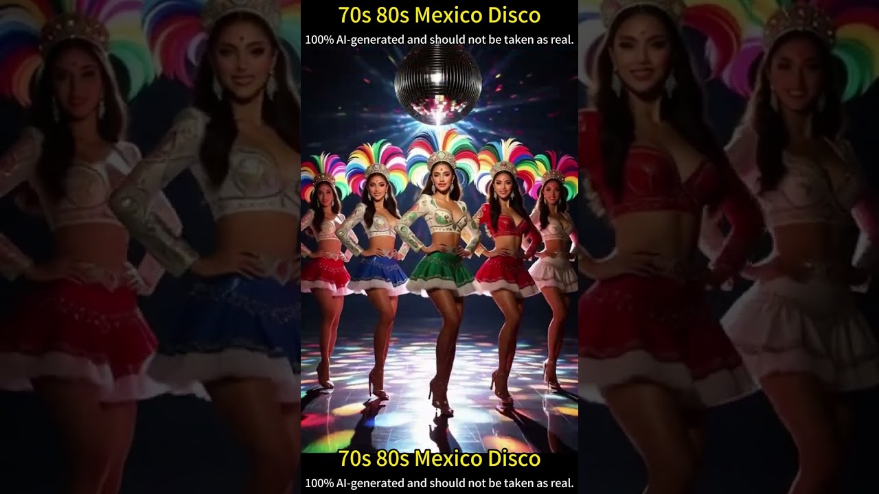 S5.🎵 V10.00 | 70s 80s Mexico Disco Music | “Retro Dreams of Guadalajara”| Imagine the golden ...