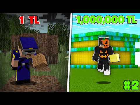 ZENGİN VS FAKİR RESTORANT YAPI KAPIŞMASI! #2 - MİNECRAFT