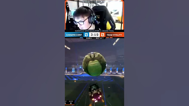 How to humiliate someone on Rocket League ☠️ #rocketleague #zenrl #shorts #vitality