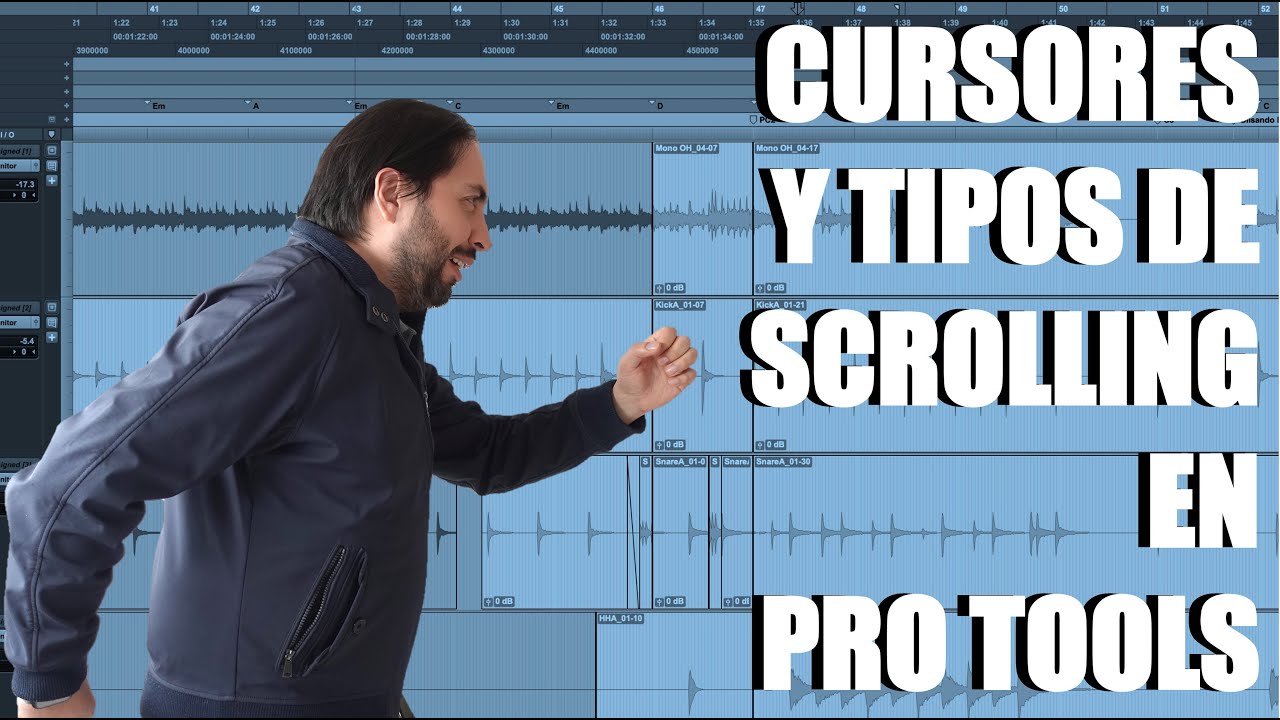 Curso Online - Cursores y Tipos de Scrolling en Pro Tools / Julio Monroy (clase 14)