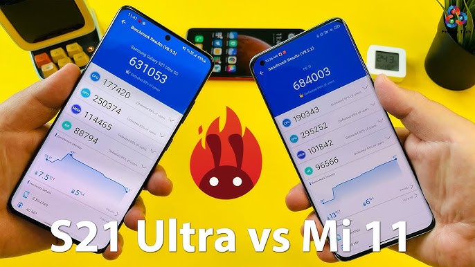 Xiaomi 11T Pro AnTuTu Benchmark Test (Snapdragon 888) 