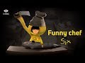 Little Nightmares: Funny Moments Compilation Story about Six  as a chef Scenes