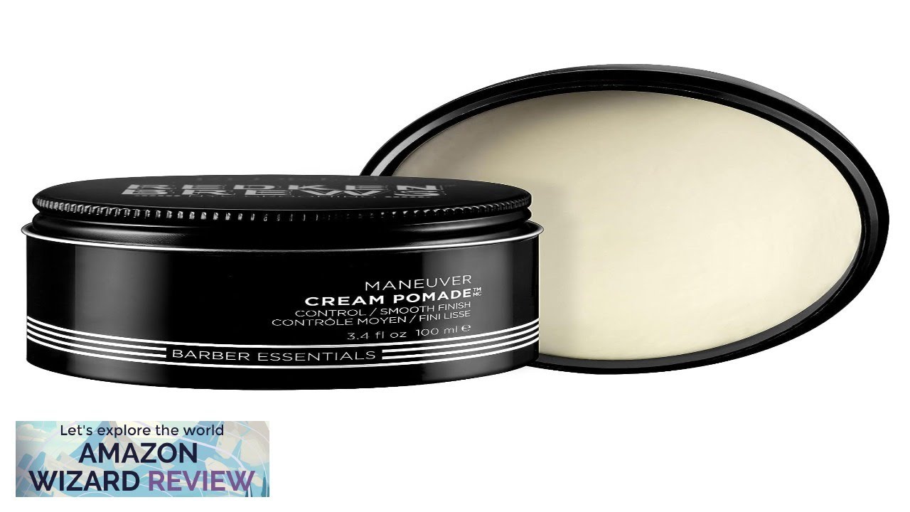 Redken Brews Cream Pomade For Men | Men's Hair Styling Pomade Review