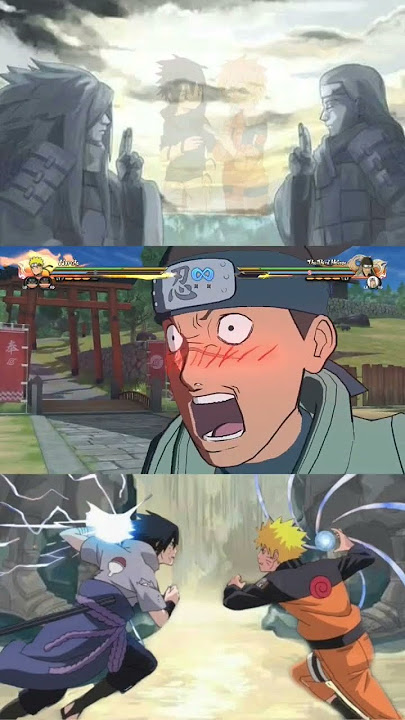 Combo Jutsu Naruto Uzumaki, Konohamaru, & Iruka | Naruto Ultimate Ninja Storm 4