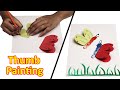 Thumb Painting | Thumb Painting For Kids | Thumb Painting Activity | E-Learning Studio