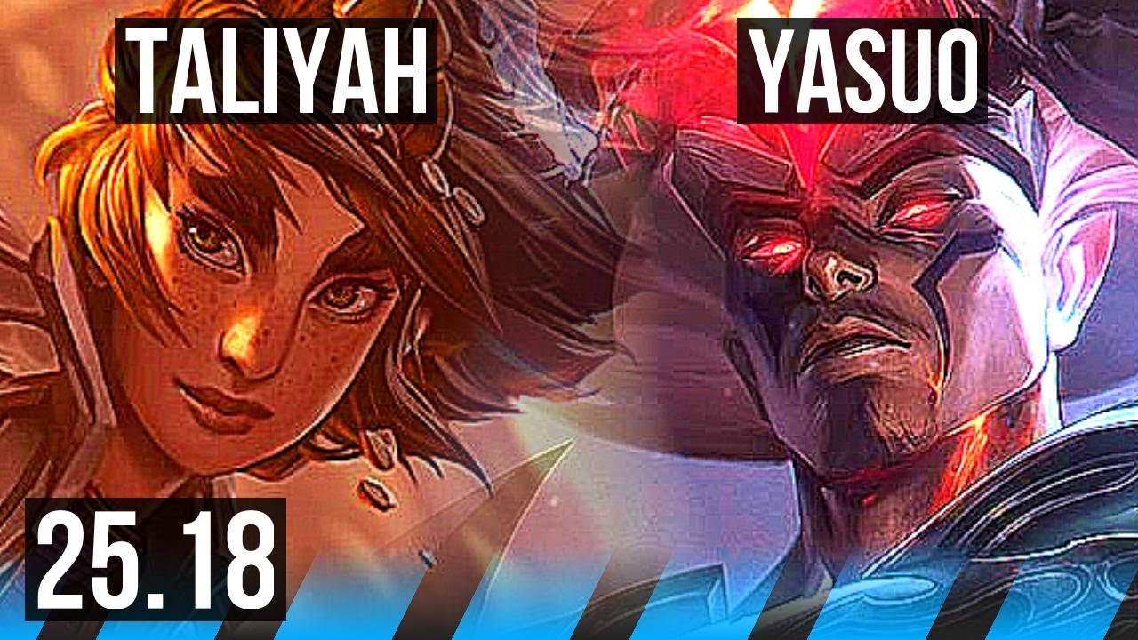 TALIYAH vs YASUO (MID) | 8/1/13, Dominating | KR Master | 25.18