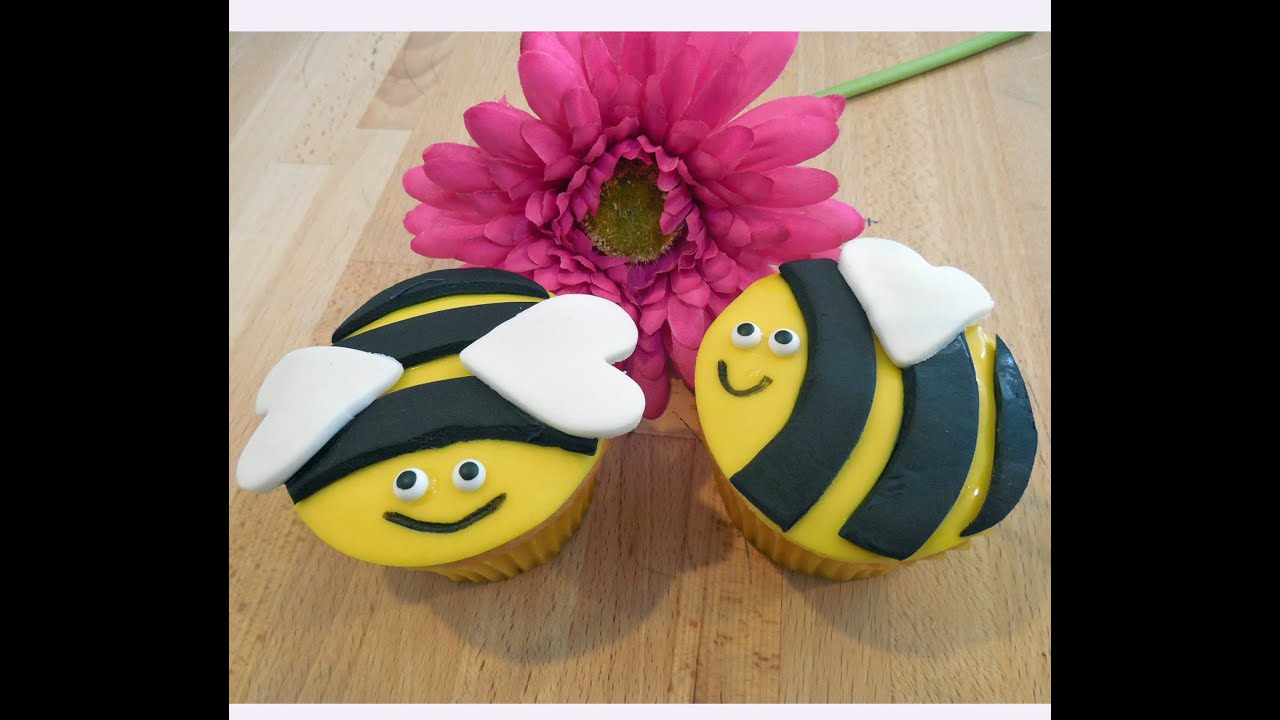 Bumble Bee Icing Decorations, Cupcake Toppers