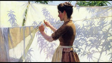 Vivaldi - Concerto for strings in F major (RV 138);  Charles Courtney Curran (1861–1942)