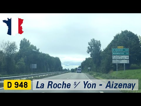 France (F): D948 La Roche-sur-Yon - Aizenay