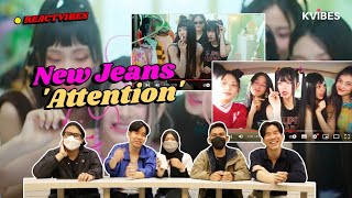 REACTVIBES: Non Kpopers Reaction to NewJeans (뉴진스) 'Attention' Official MV