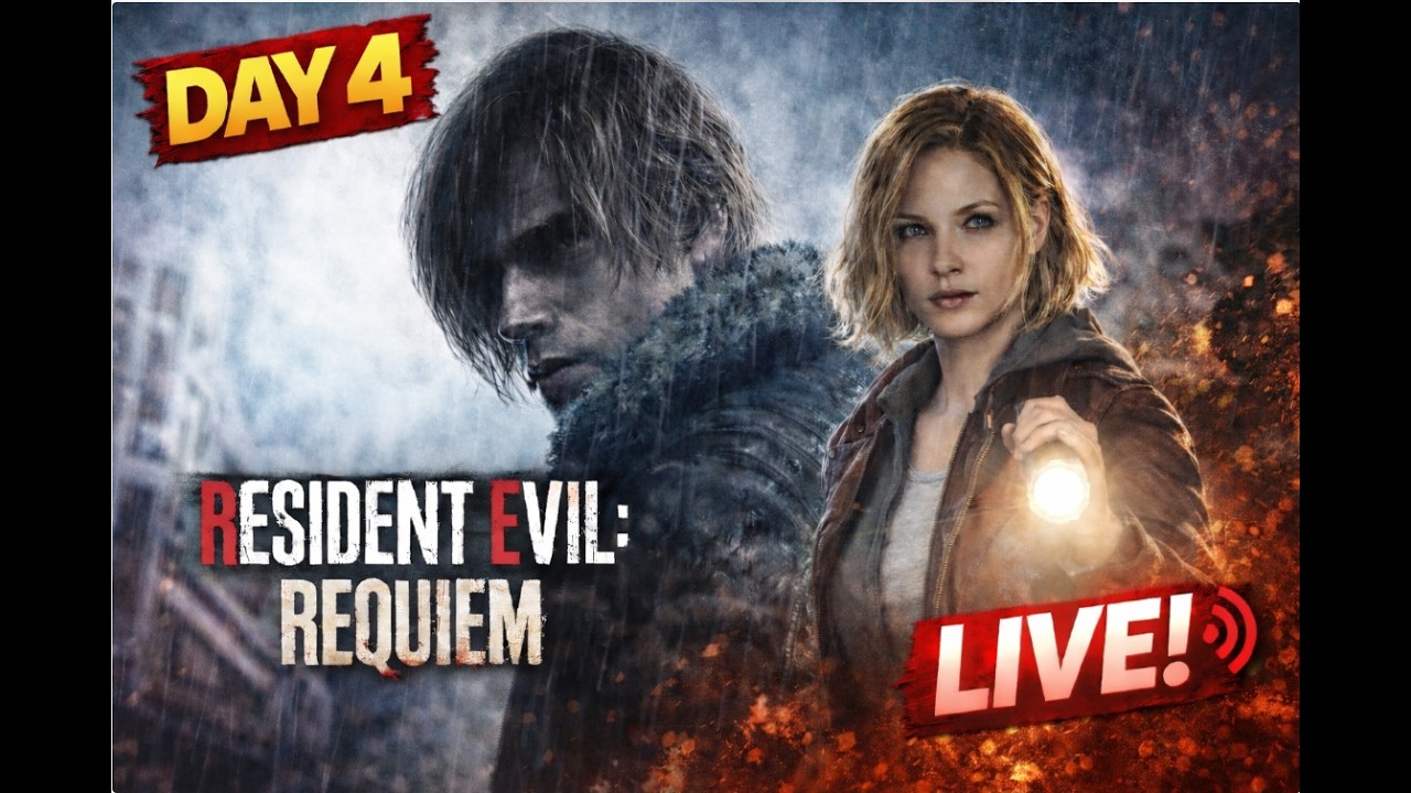 🔴 LIVE | Resident Evil 9 Requiem PC Gameplay GR 🔴 DAY 4